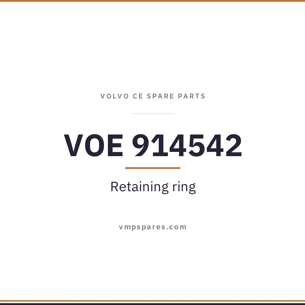 VOE 914542 – Retaining ring
