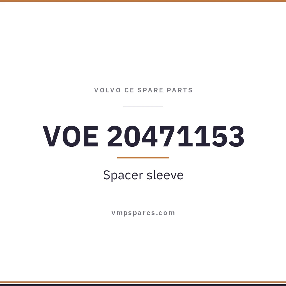 VOE 20471153 – Spacer sleeve