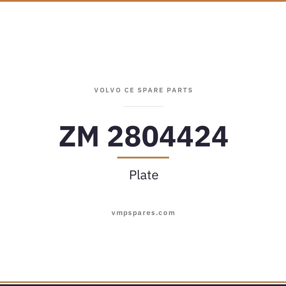 ZM 2804424 – Plate