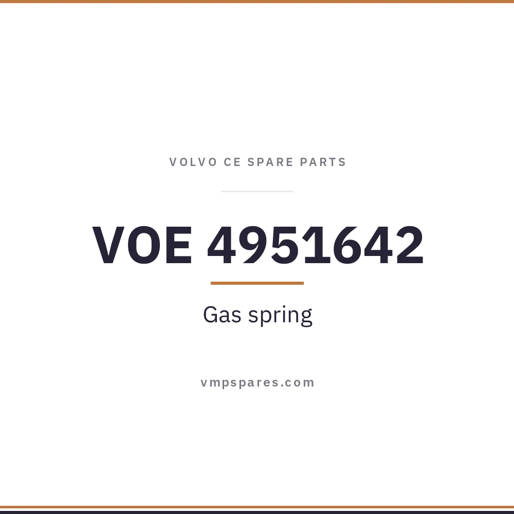 VOE 4951642 – Gas spring