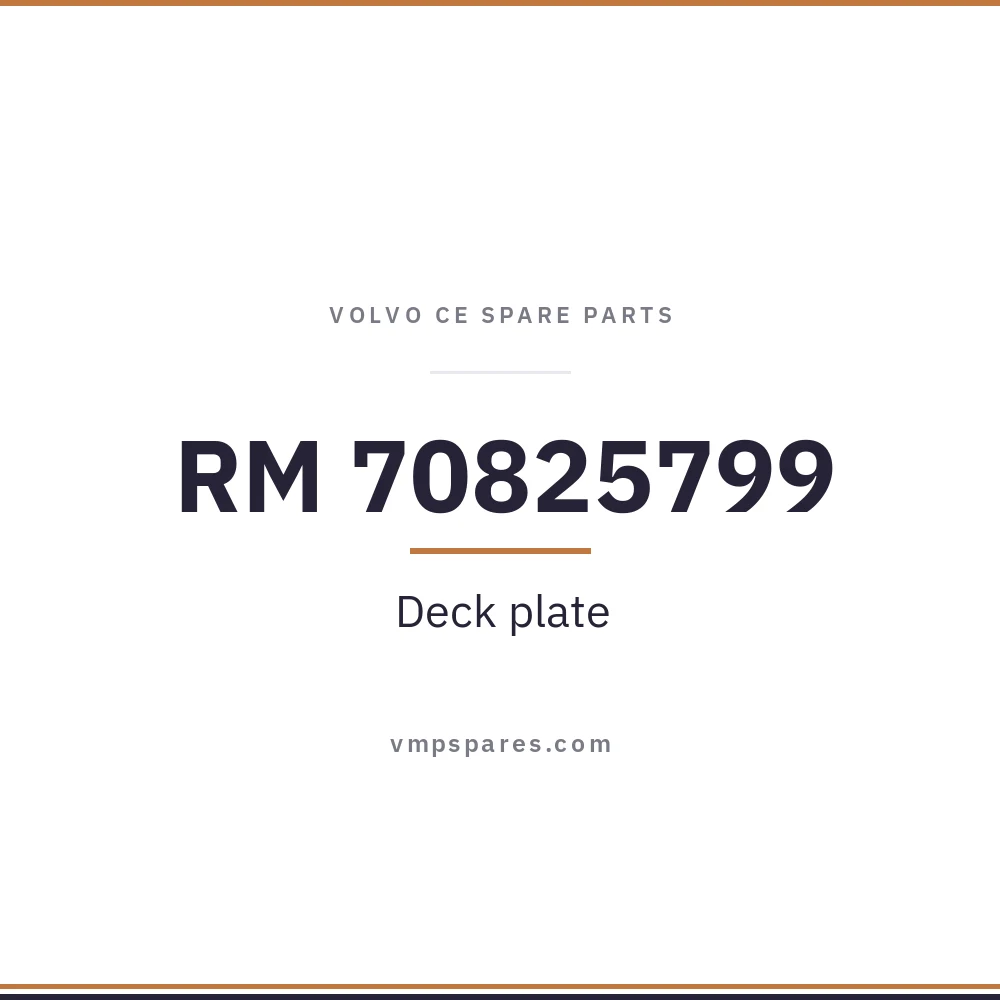 RM 70825799 – Deck plate