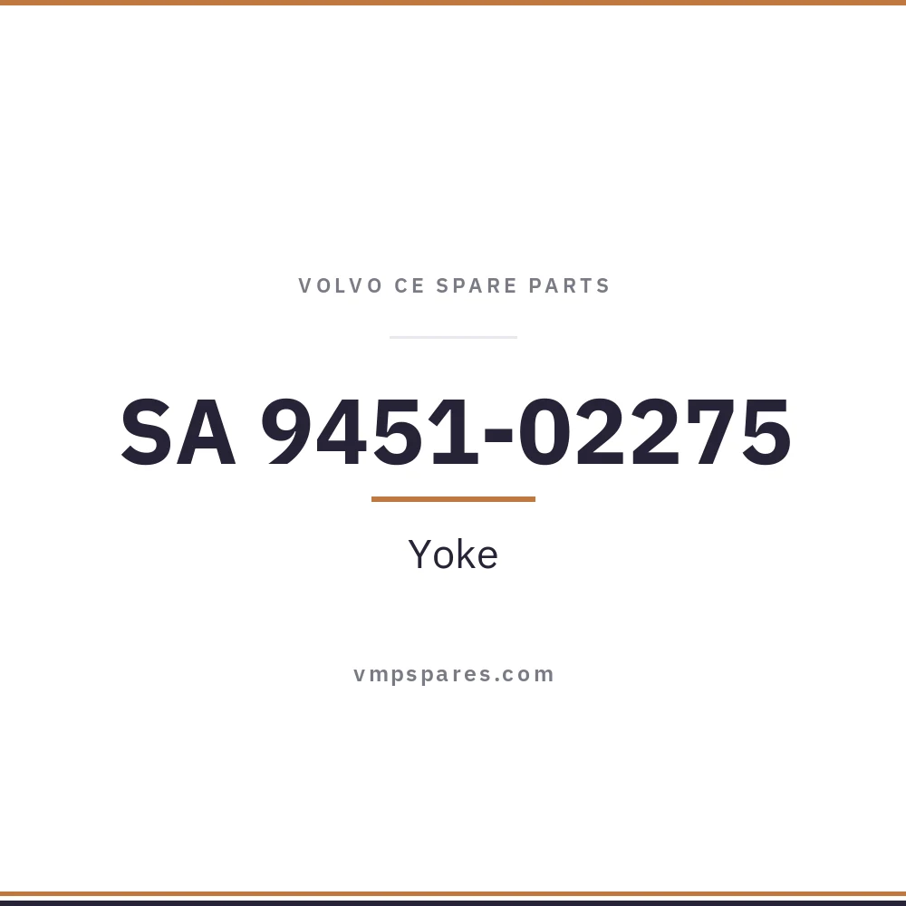 SA 9451-02275 – Yoke