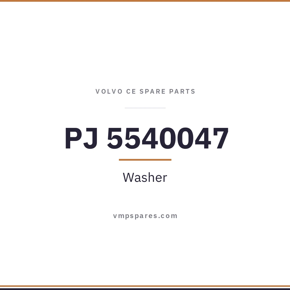 PJ 5540047 – Washer