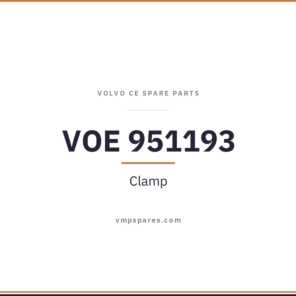 VOE 951193 – Clamp