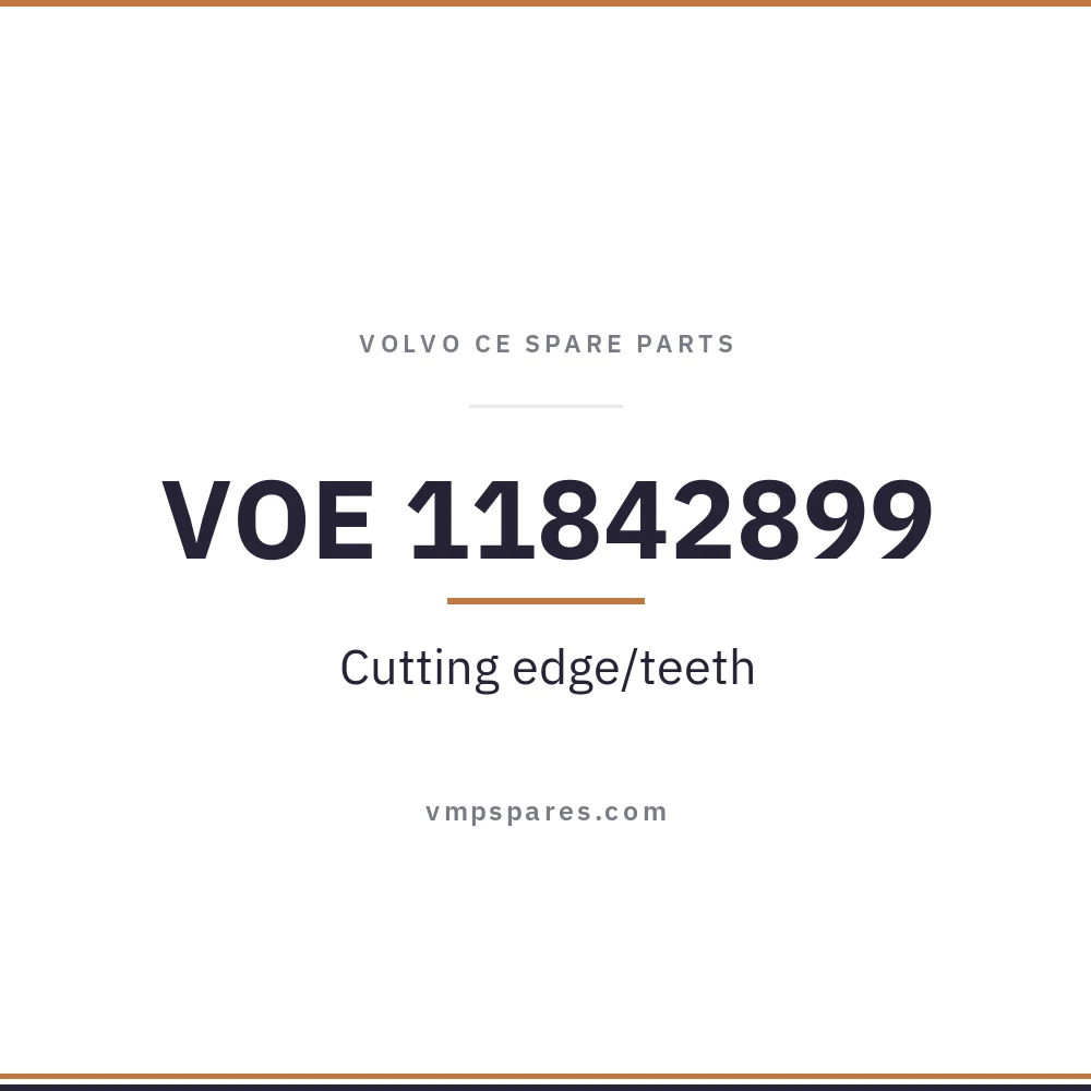 VOE 11842899 – Cutting edge/teeth