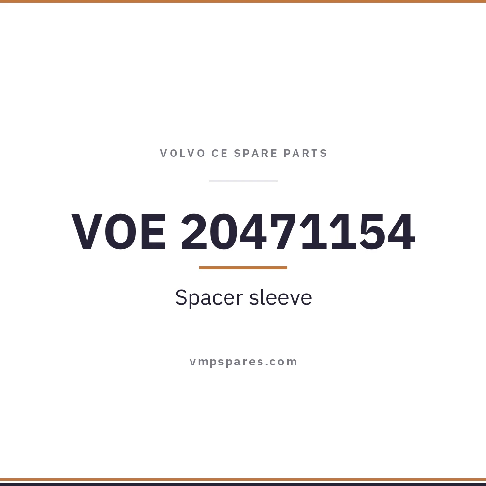 VOE 20471154 – Spacer sleeve