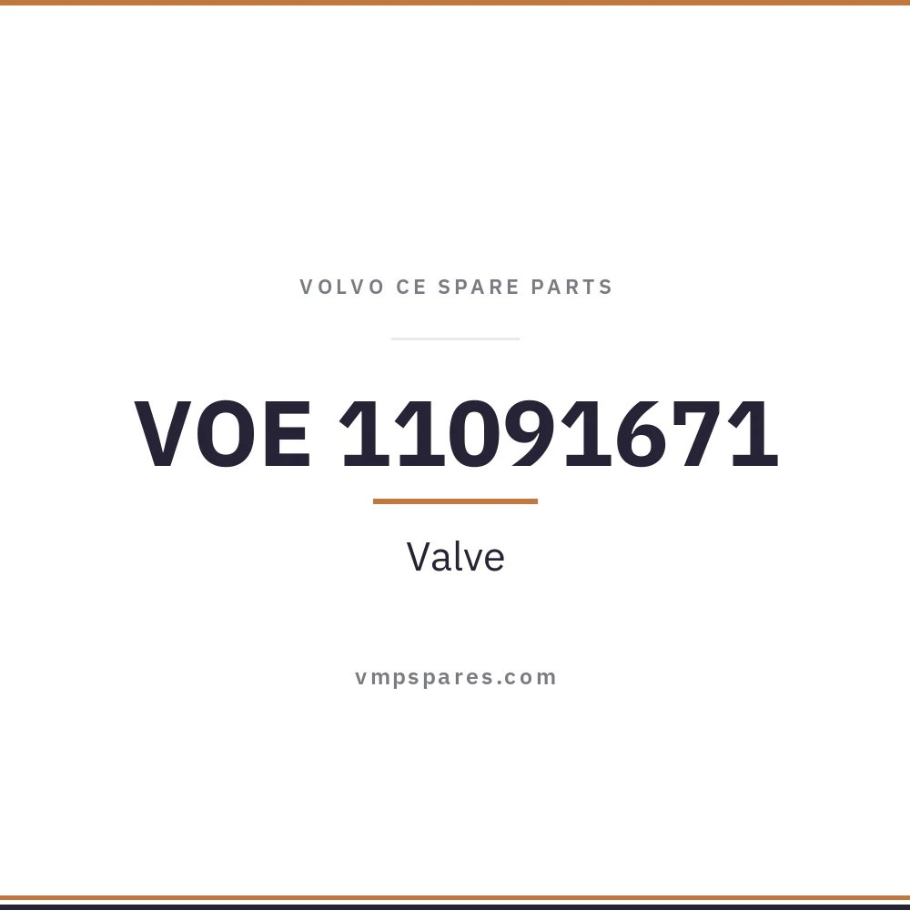 VOE 11091671 – Valve