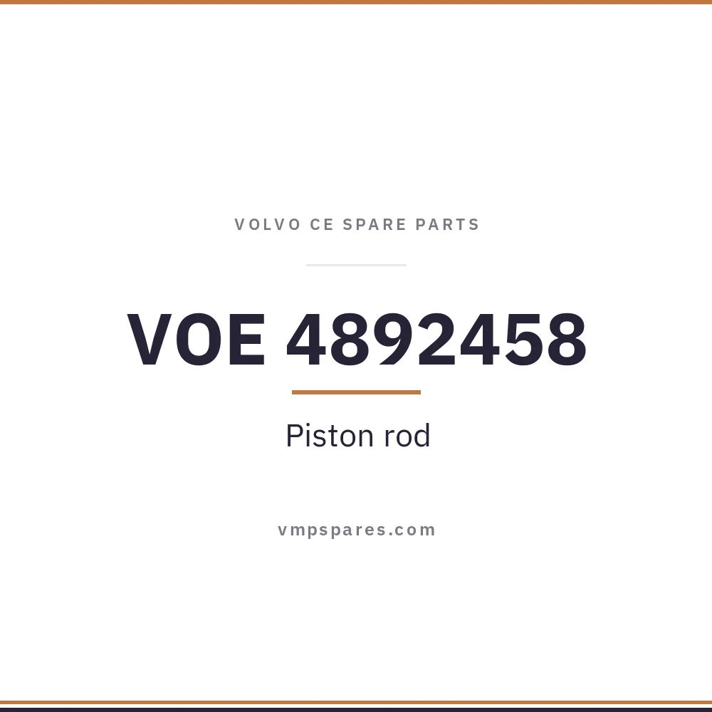 VOE 4892458 – Piston rod