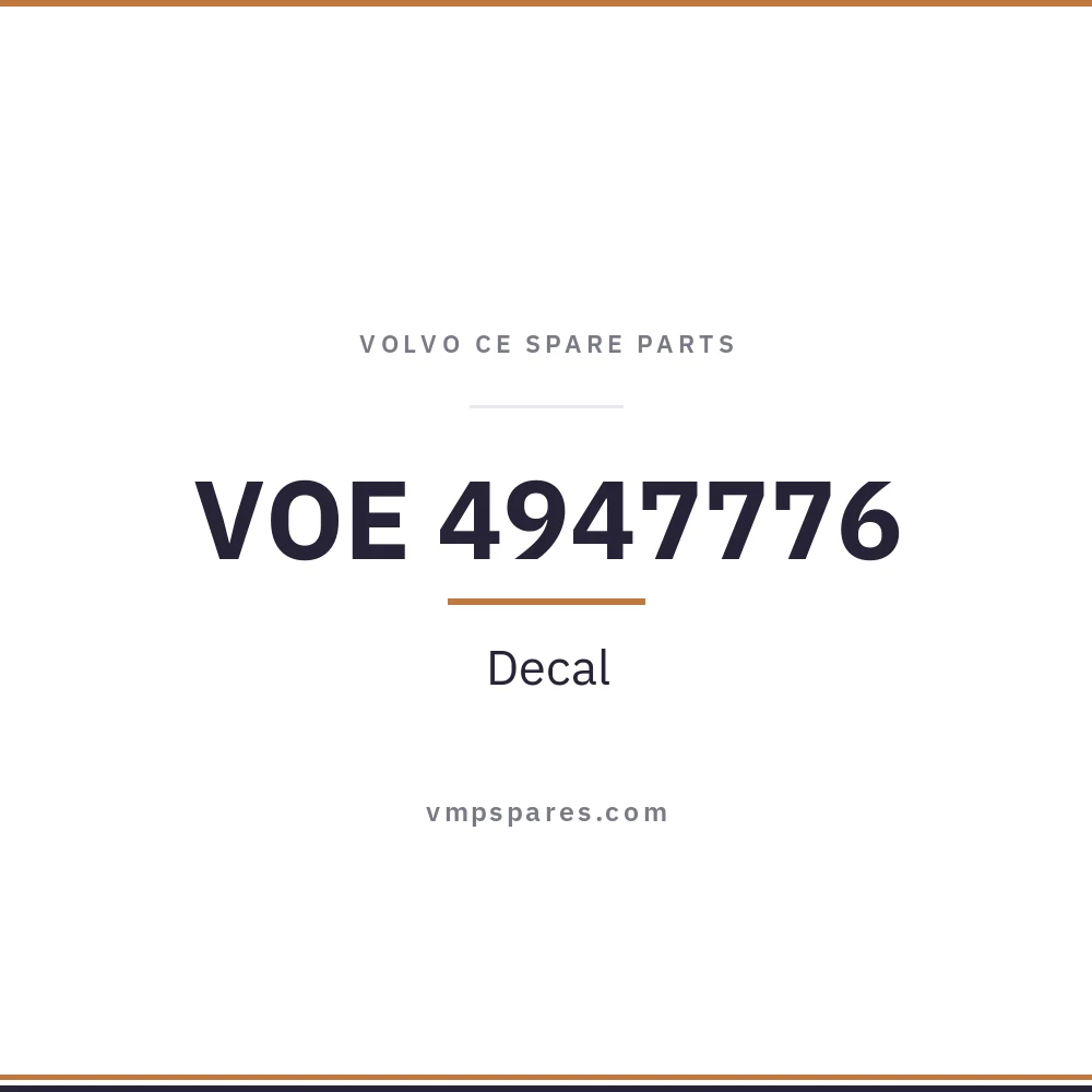 VOE 4947776 – Decal