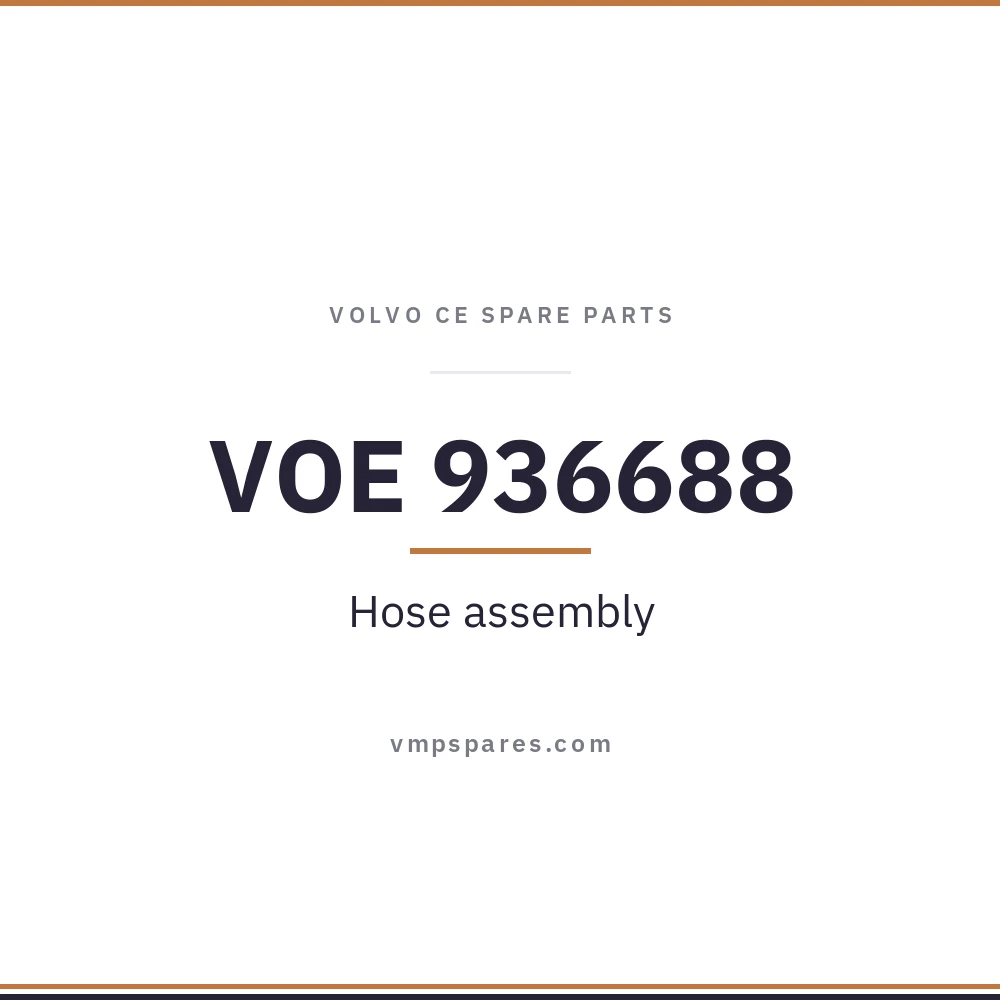 VOE 936688 – Hose assembly