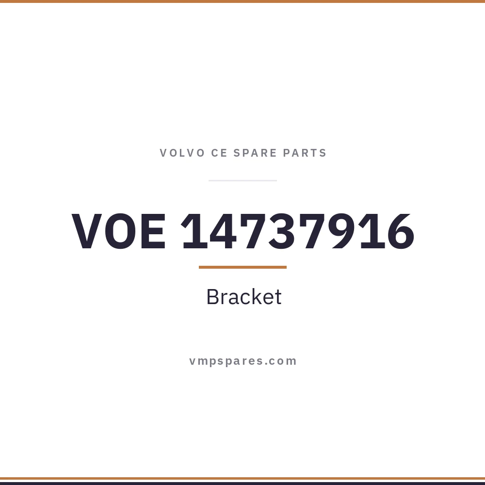 VOE 14737916 – Bracket