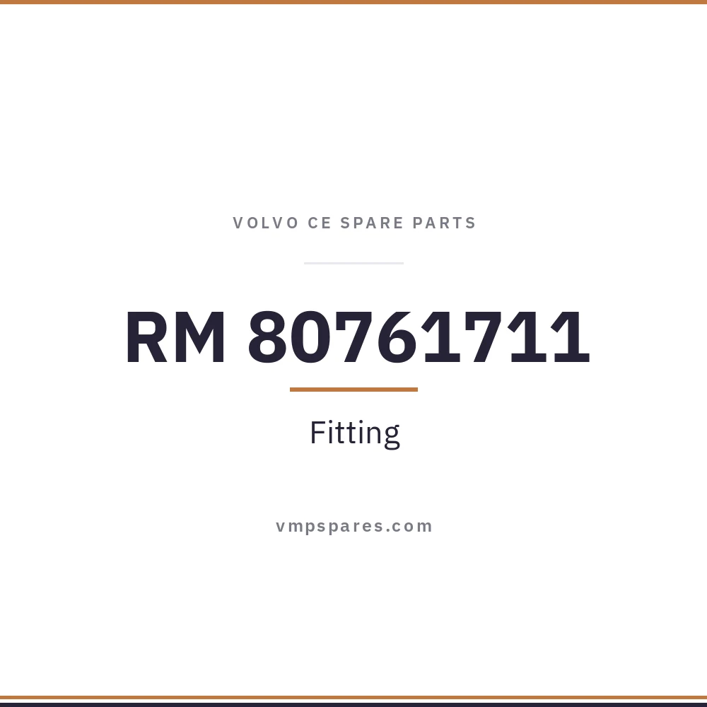 RM 80761711 – Fitting