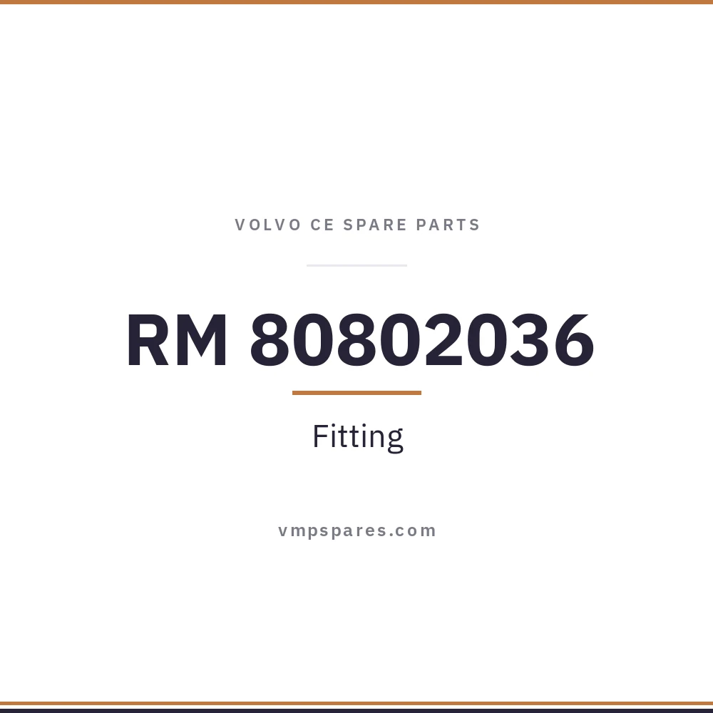 RM 80802036 – Fitting