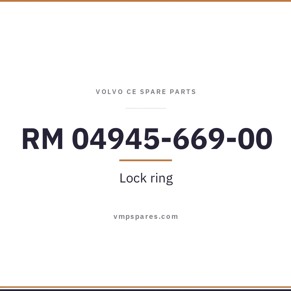 RM 04945-669-00 – Lock ring