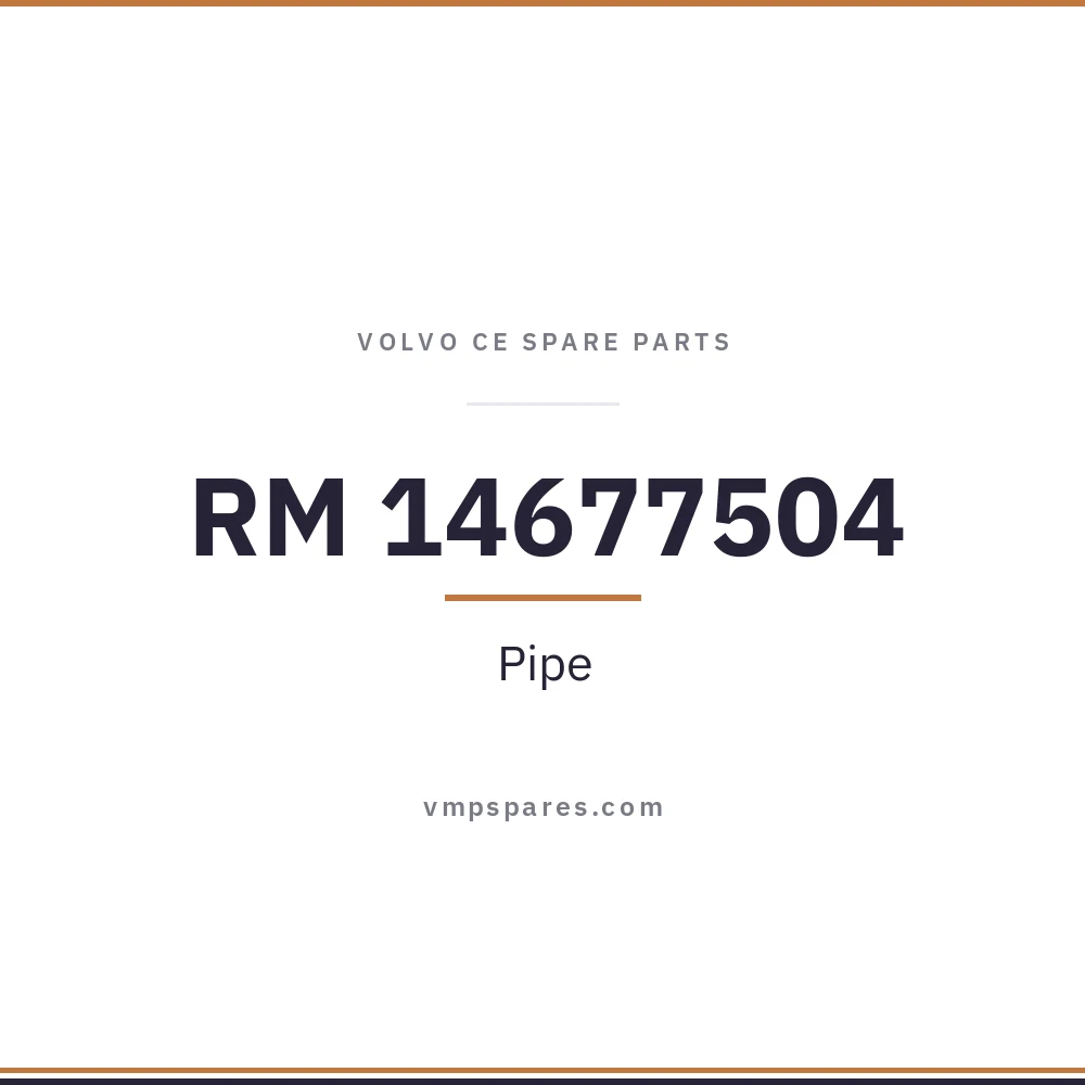 RM 14677504 – Pipe