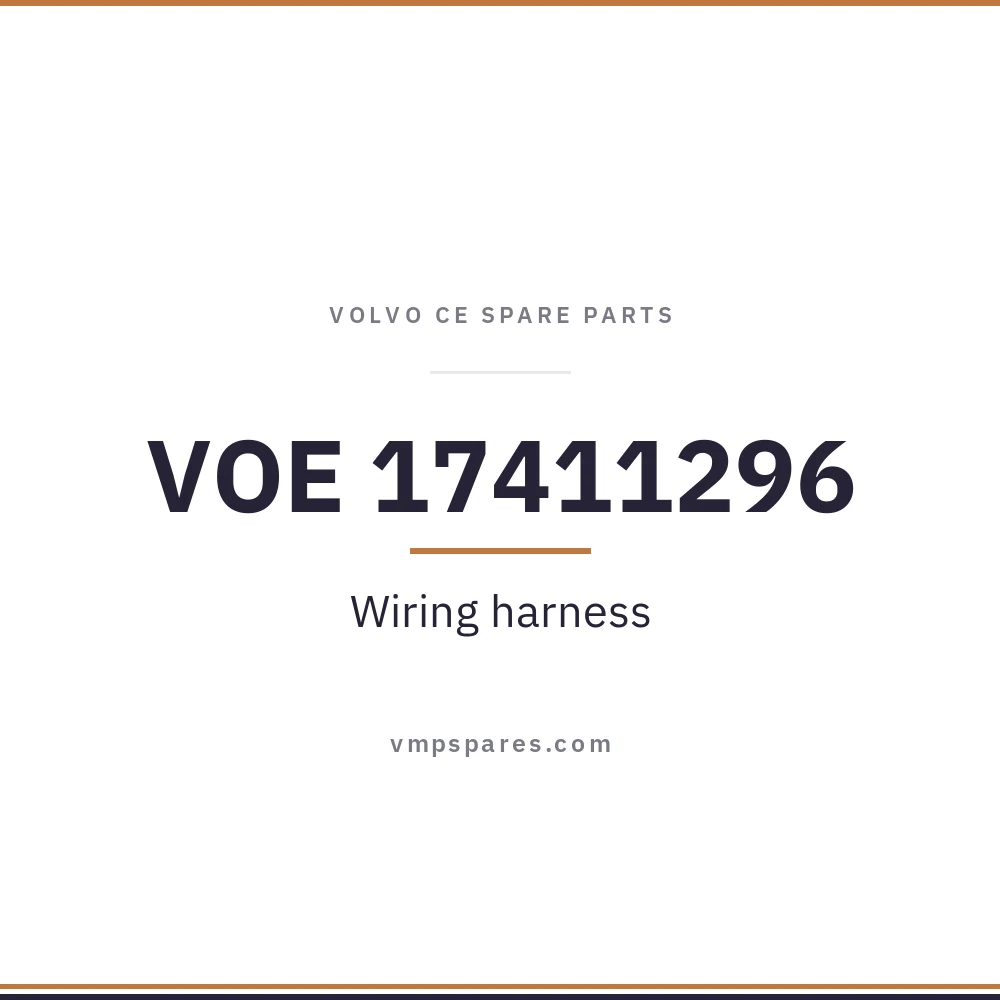 VOE 17411296 – Wiring harness