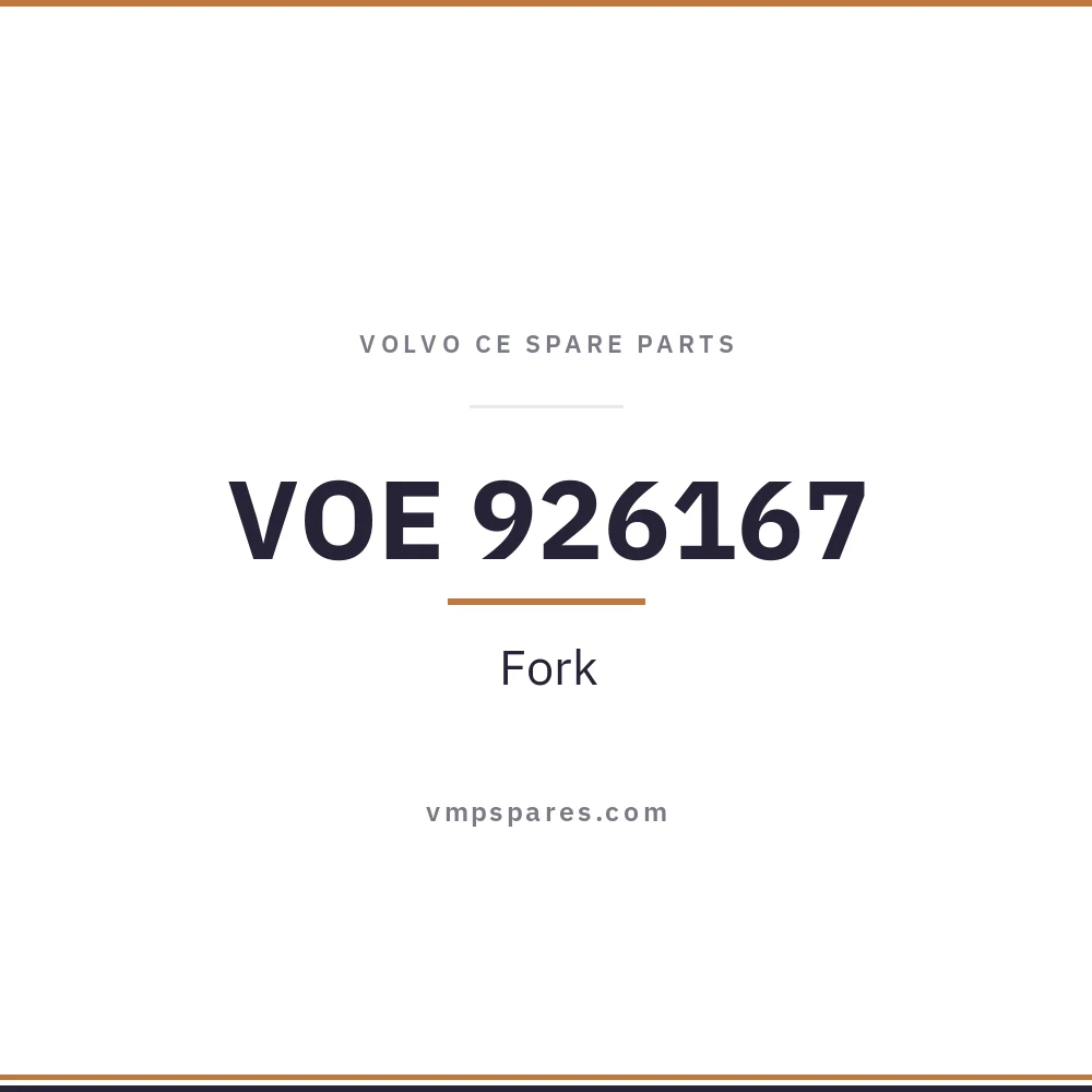 VOE 926167 – Fork