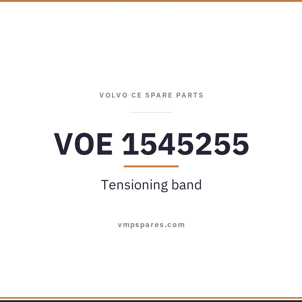 VOE 1545255 – Tensioning band