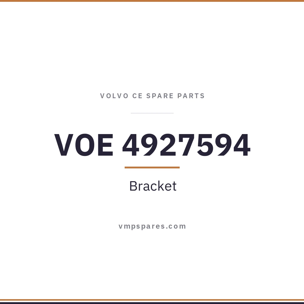 VOE 4927594 – Bracket