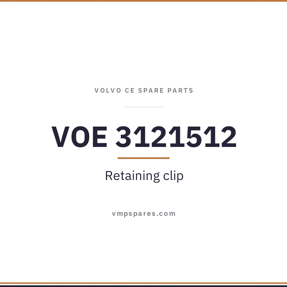 VOE 3121512 – Retaining clip