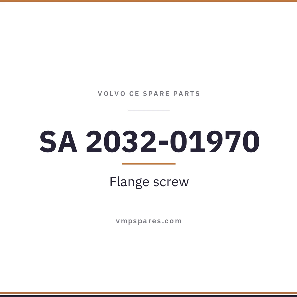 SA 2032-01970 – Flange screw