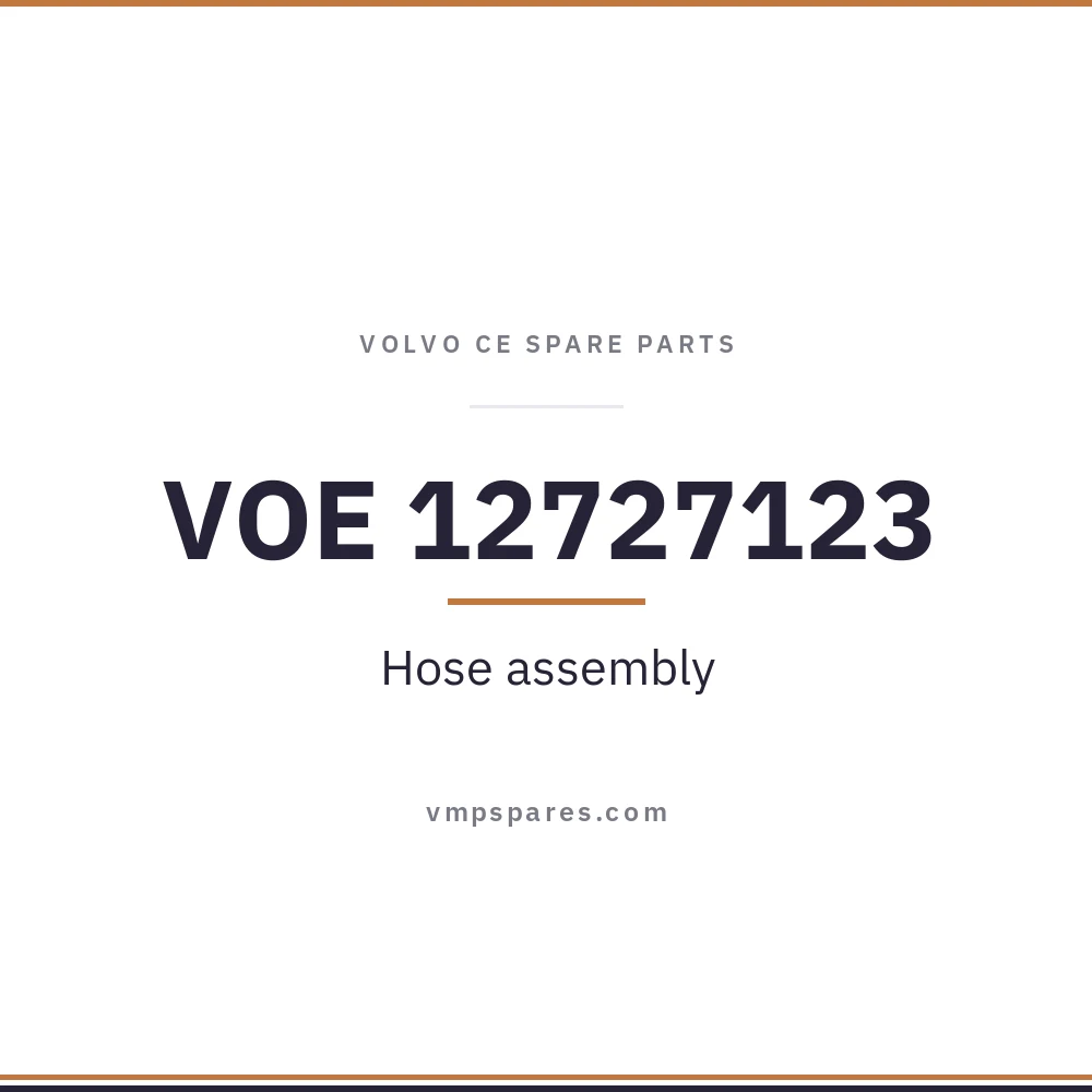 VOE 12727123 – Hose assembly
