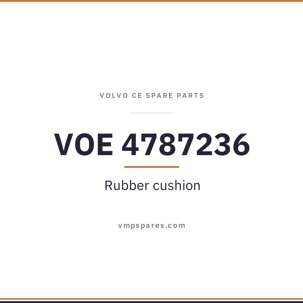 VOE 4787236 – Rubber cushion