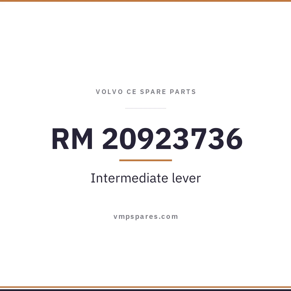 RM 20923736 – Intermediate lever