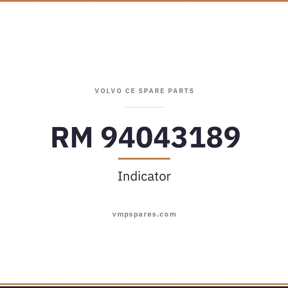 RM 94043189 – Indicator