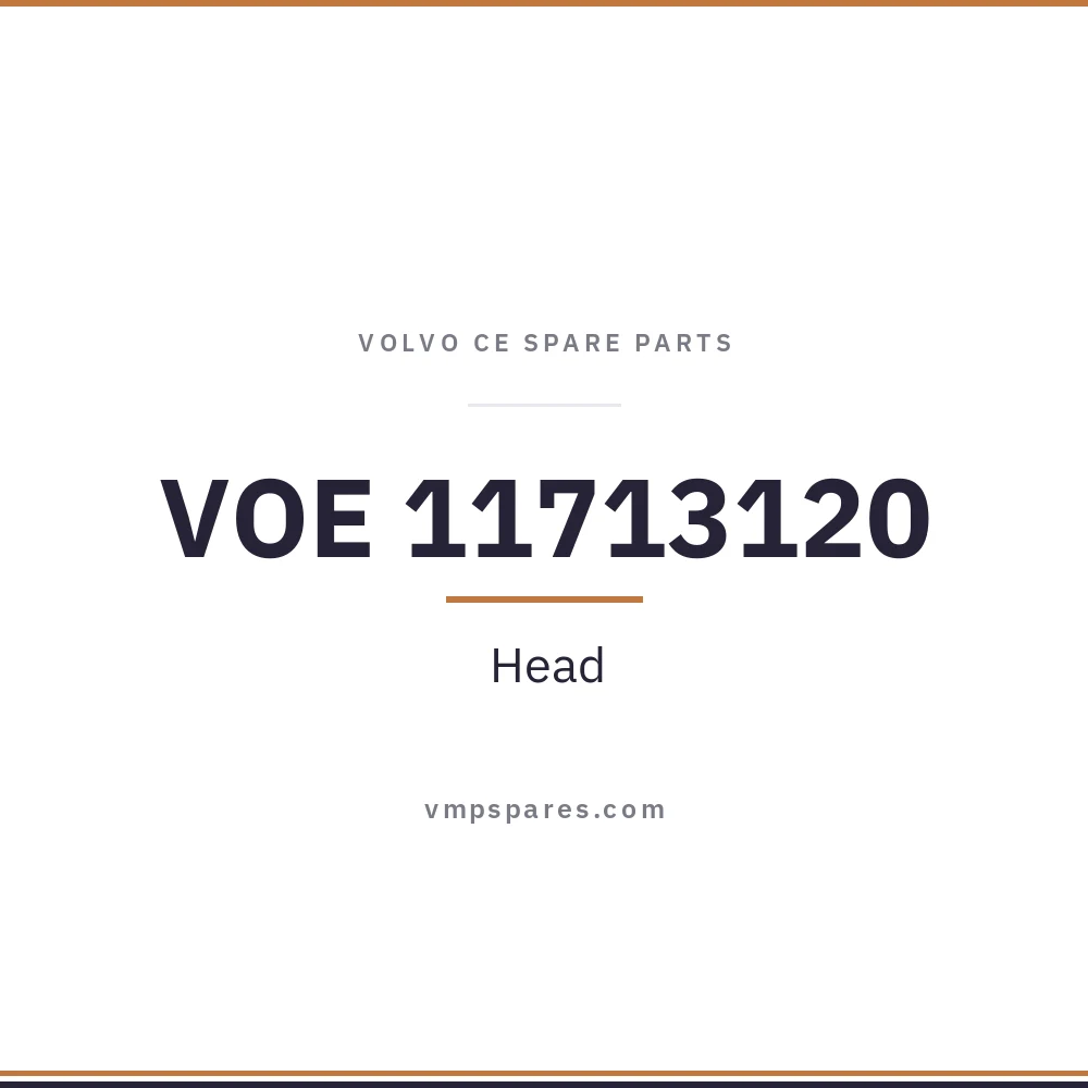 VOE 11713120 – Head