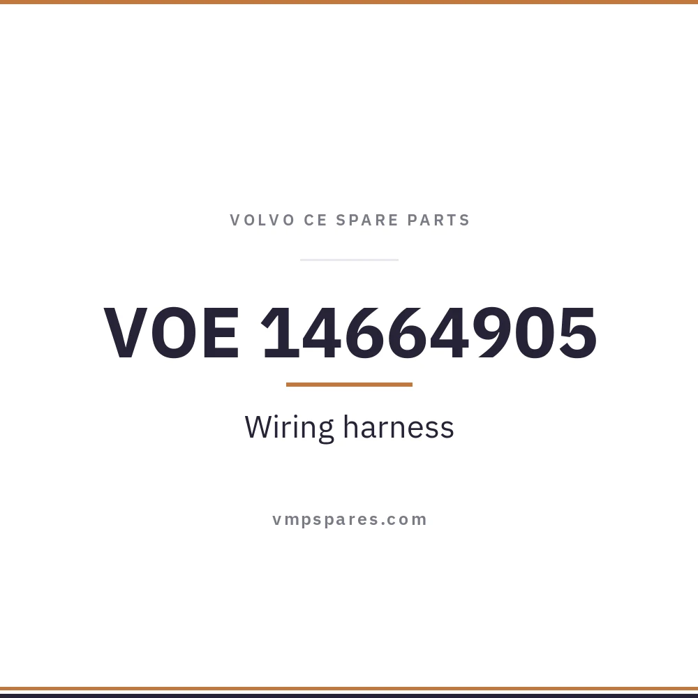 VOE 14664905 – Wiring harness