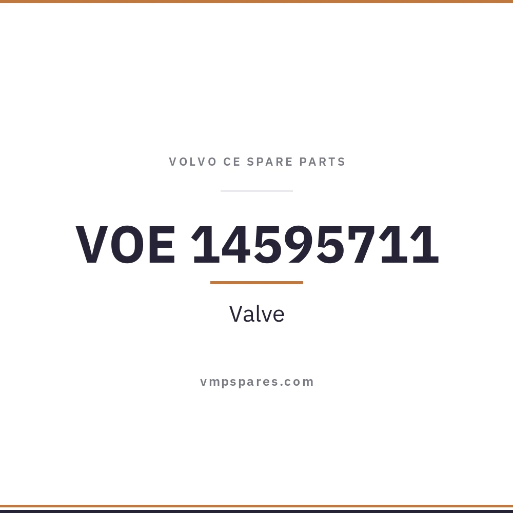 VOE 14595711 – Valve