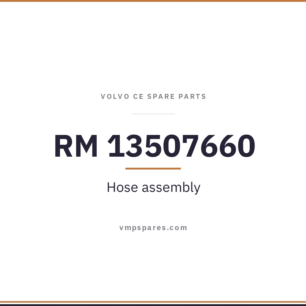 RM 13507660 – Hose assembly