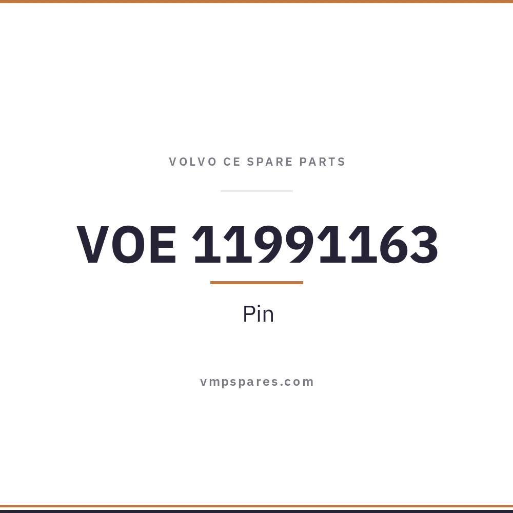 VOE 11991163 – Pin
