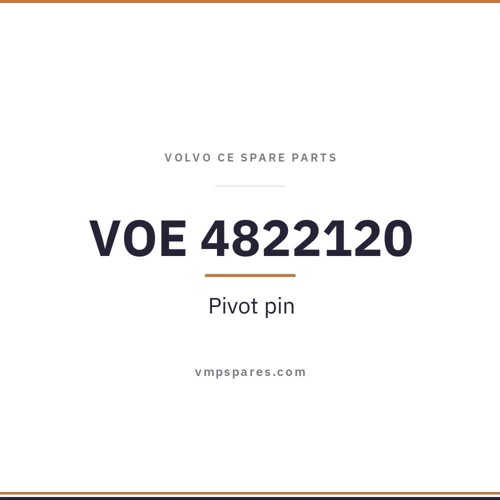 VOE 4822120 – Pivot pin