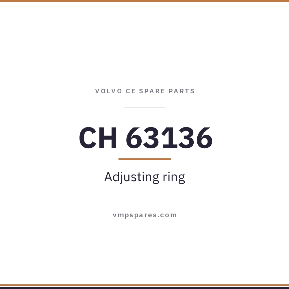 CH 63136 – Adjusting ring
