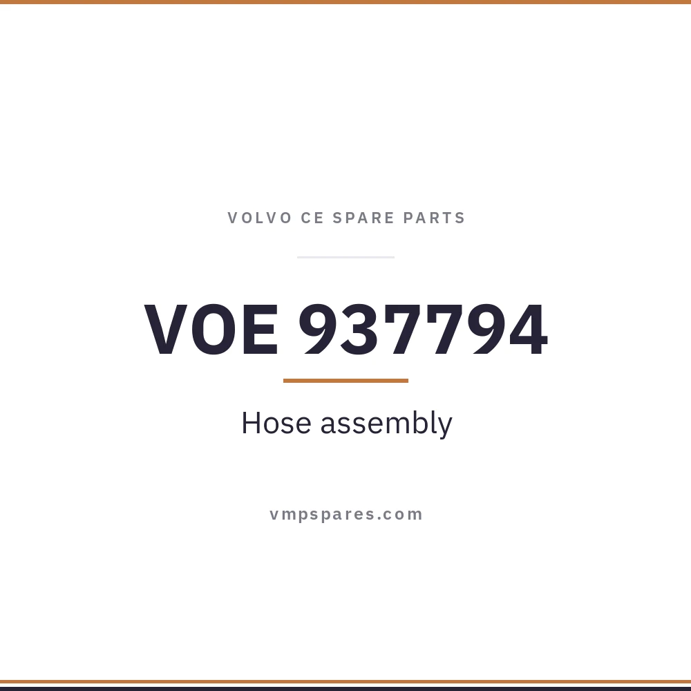 VOE 937794 – Hose assembly