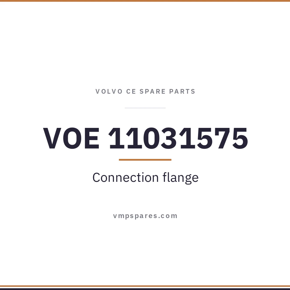 VOE 11031575 – Connection flange