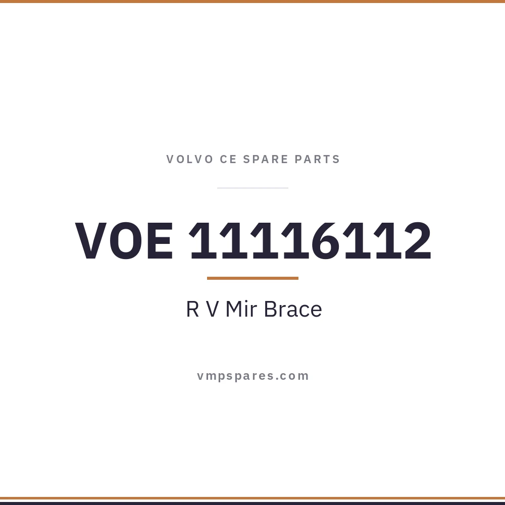 VOE 11116112 – R V Mir Brace