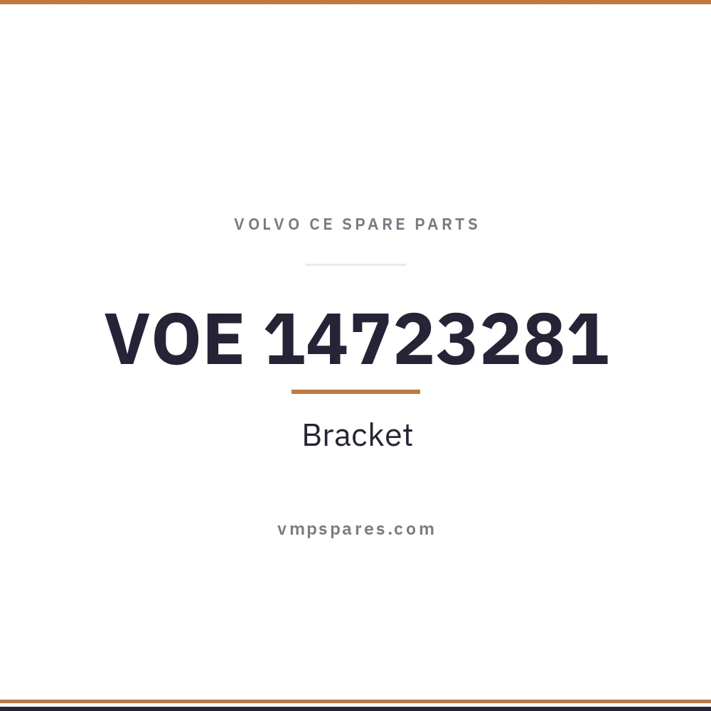 VOE 14723281 – Bracket