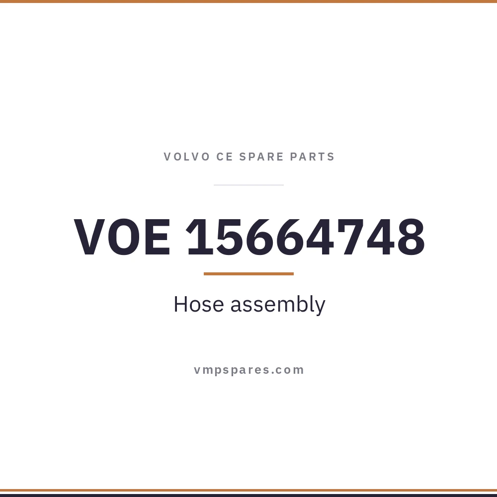 VOE 15664748 – Hose assembly