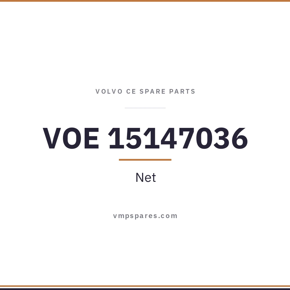 VOE 15147036 – Net