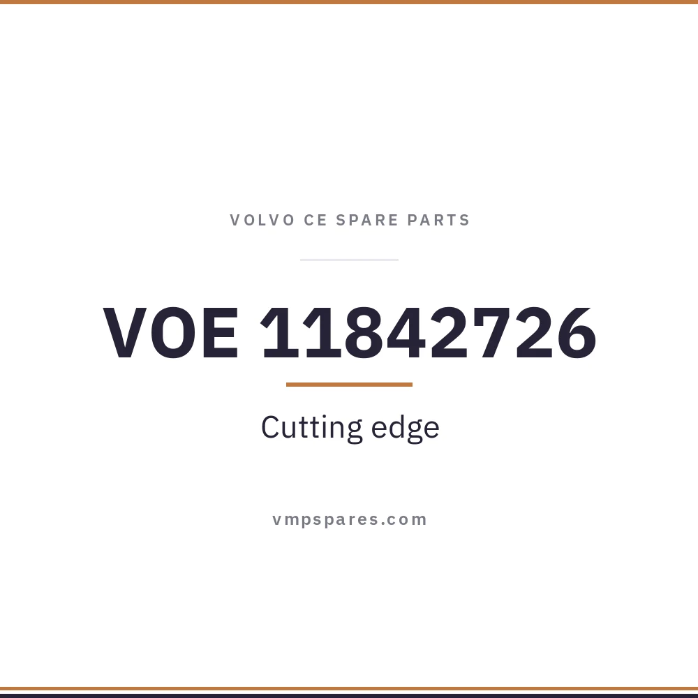 VOE 11842726 – Cutting edge