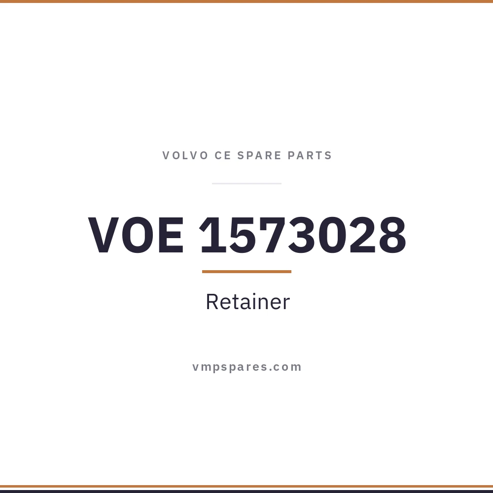 VOE 1573028 – Retainer