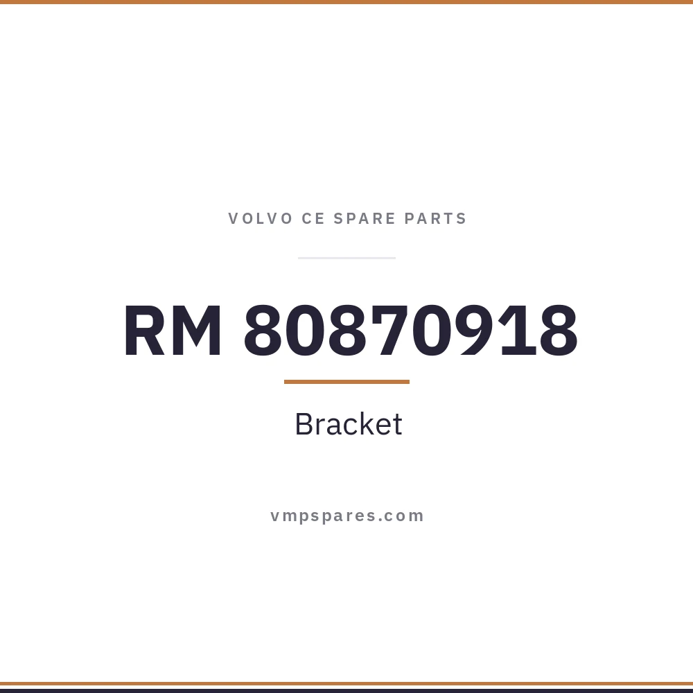 RM 80870918 – Bracket