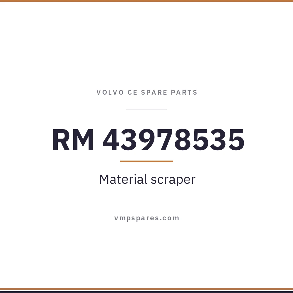 RM 43978535 – Material scraper
