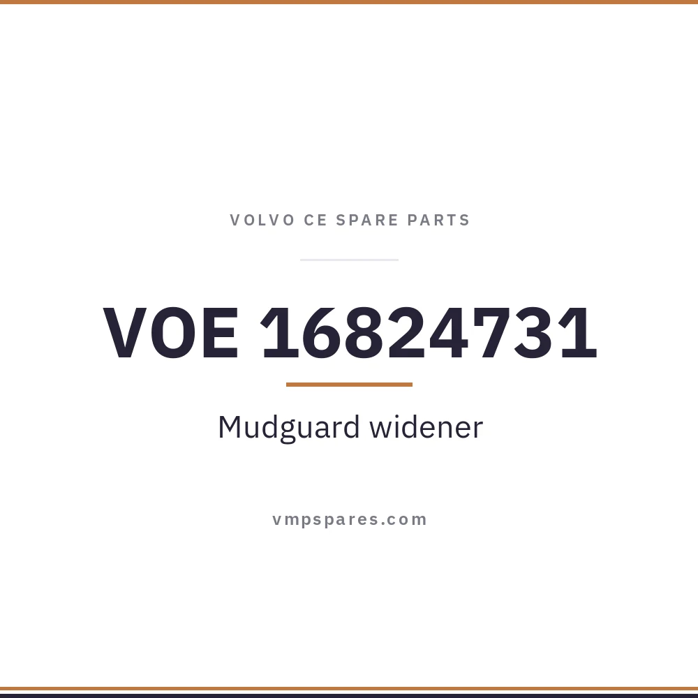 VOE 16824731 – Mudguard widener