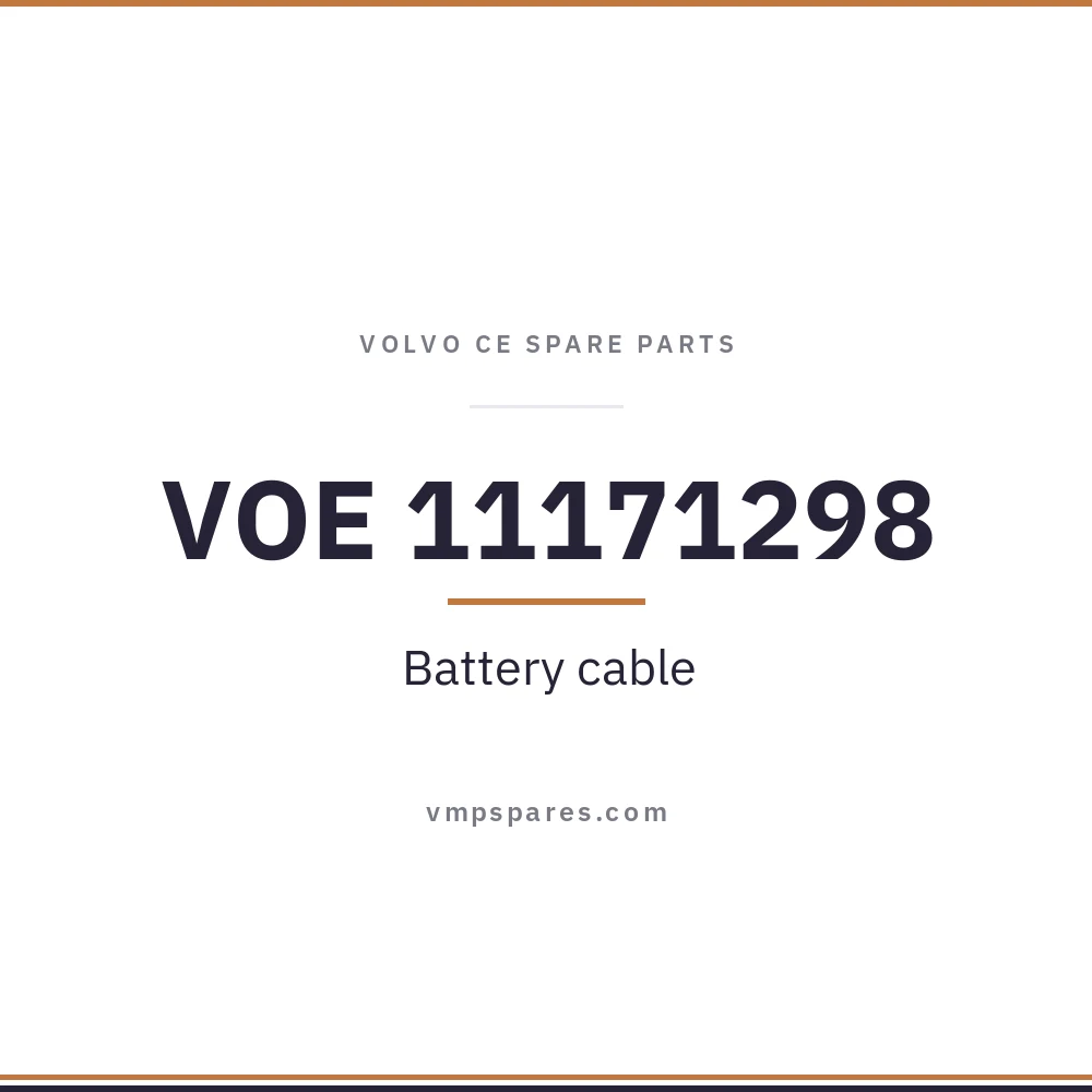 VOE 11171298 – Battery cable