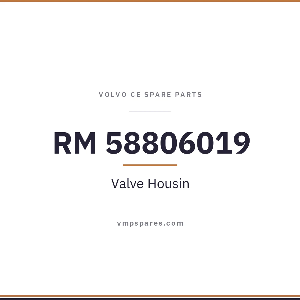RM 58806019 – Valve Housin