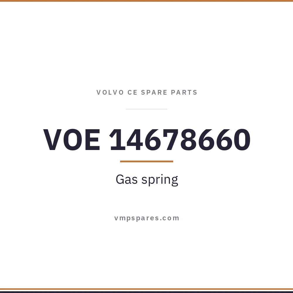 VOE 14678660 – Gas spring